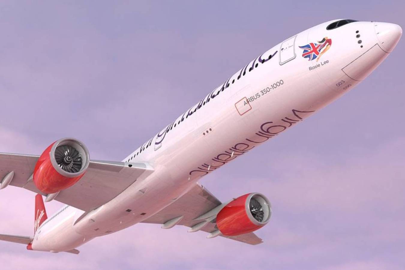Авиакомпания Virgin Atlantic представила новый салон для лайнера Airbus A350